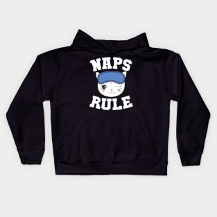 Naps Rule Kids Hoodie